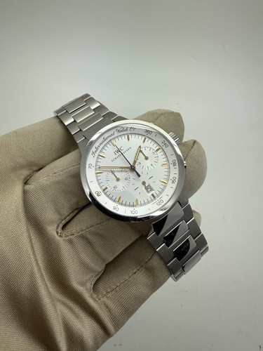 Iwc gst chronograph white - gst, dial